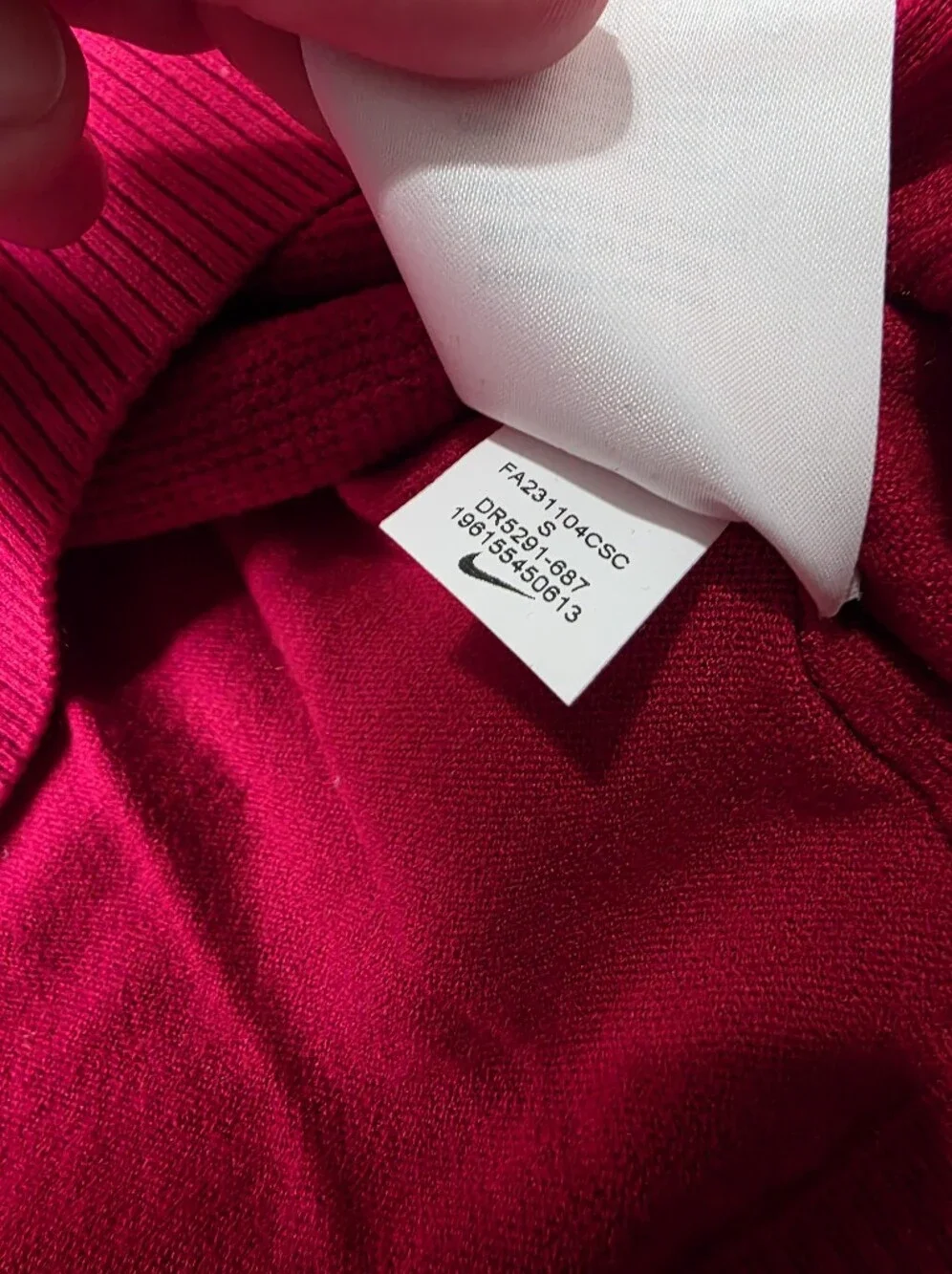 Nike UNLV Red Crewneck Sweater